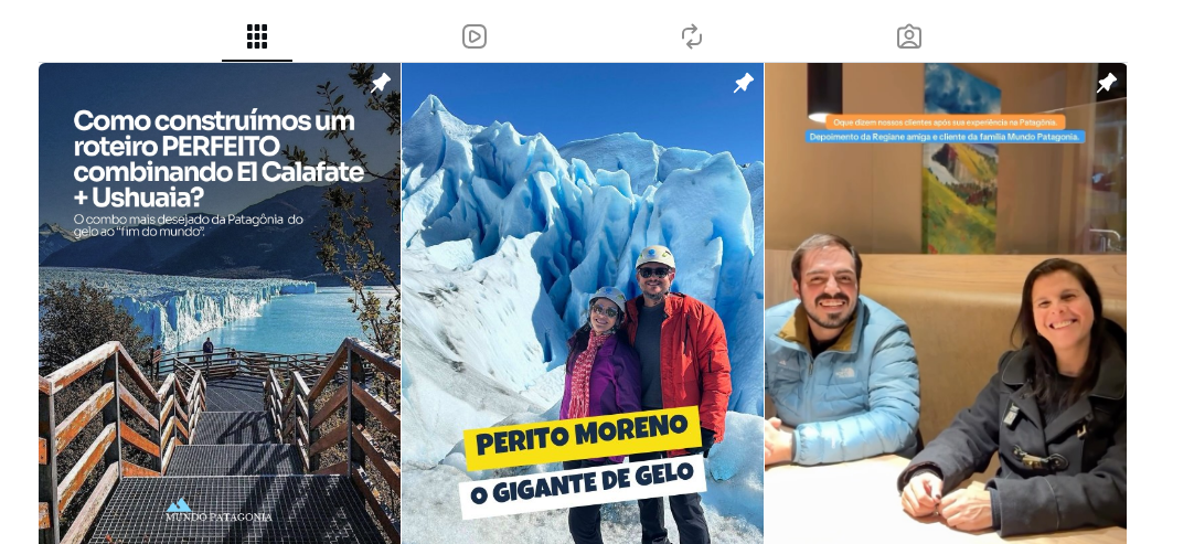 Perfil do Instagram @mundopatagonia.oficial